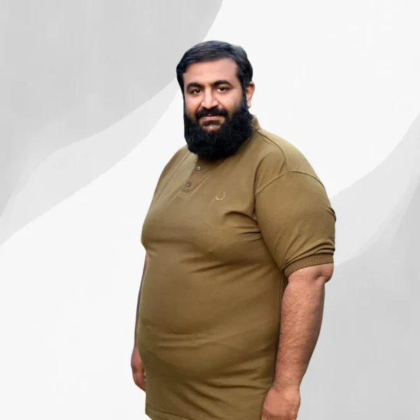 Men’s Plus Size Polo T-Shirt  – Classic Fit, Breathable Fabric (Olive Green)