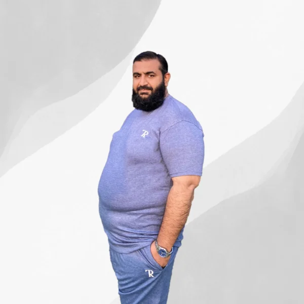 Premium Summer Track Suit for Men Dark Grey