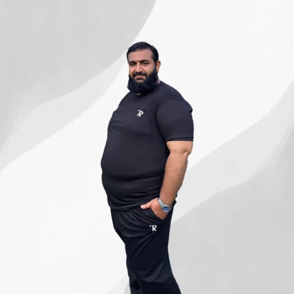 Premium Summer Oversized Track Suit for Man Black