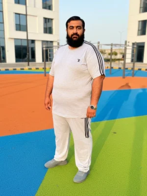 Premium Summer Track Suit for Men (Light Grey)