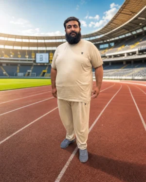 Premium Summer Track Suit for Men (Beige)
